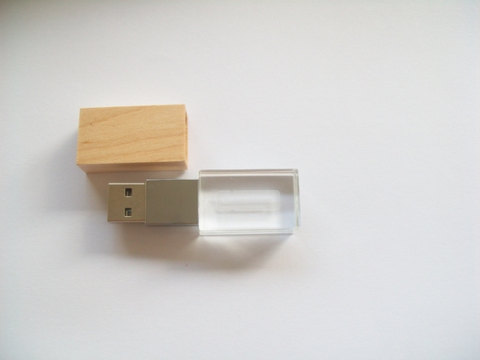 Niestandardowy kryształowy USB Stick z opcjami logo laserowego -50°C 80°C Temperatura otoczenia