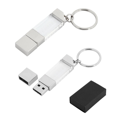 Z pierścieniem kryształowy usb 2.0 i usb 3.0 LED światło może błyszczący