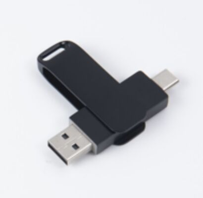 Czarne ciało USB 3.0 z typem C zarówno port USB Flash Drive Telefon i komputer Pudełka Kompatybilność 256GB 512GB