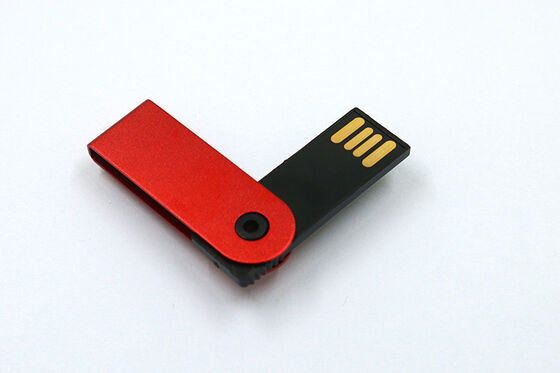Metalowa pamięć flash USB 2.0 i USB 3.0 w stylu Mini ze wzorem Bateria Lekka, trwała, przenośna pamięć masowa Obrotowy dysk flash USB