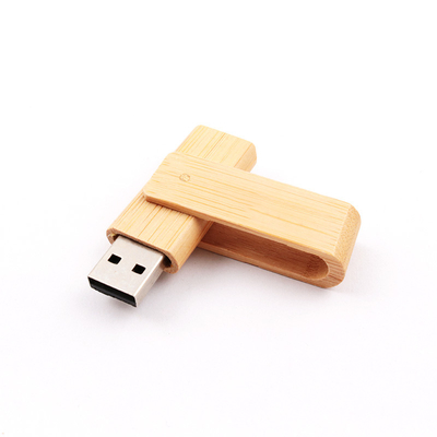 256 GB 512 GB 1 TB Bambusowa pamięć flash USB Obrotowe kształty Twist 360 stopni 3.0 Szybka prędkość