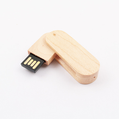Drewniany dysk flash w kształcie skrętu Szybki odczyt 64 GB 128 GB 256 GB 1 TB