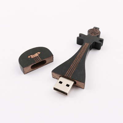 15 MB/S 32 GB 128 GB Drewniana pamięć flash Pamięć kształtu gitary Duża prędkość