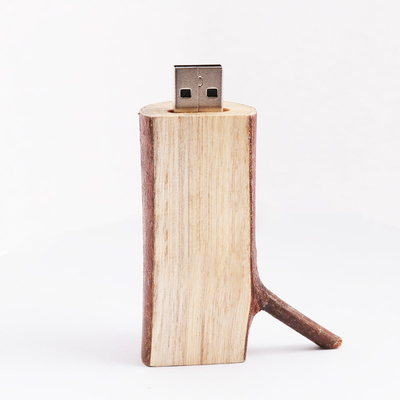 Pamięć flash USB z korzeniem drzewa 2.0 3.0 Oryginalna ekologia Drewniana 128 GB 256 GB