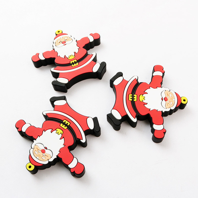 Święty Mikołaj PVC Open Mold USB Flash Drive 3.0 na prezent świąteczny
