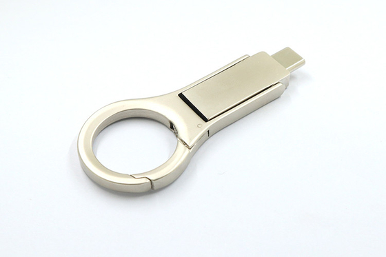 Pamięci Flash USB OTG Silver Metal 2.0 32 GB 128 GB USB C Memory Sticks