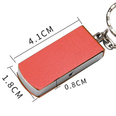 360 stopni Twist USB Drive Laser Logo Metalowa szybka pamięć flash USB