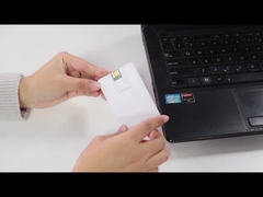 Karta kredytowa OTG Android Pamięć USB CMYK Drukuj 64 GB 128 GB