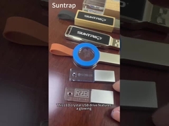 Butelka USB Flash Drive wewnątrz pusty może umieścić Crystal USB 2.0 i USB 3.0