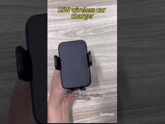 Bezprzewodowy, szybki uchwyt samochodowy z magnetycznym szybkim ładowaniem